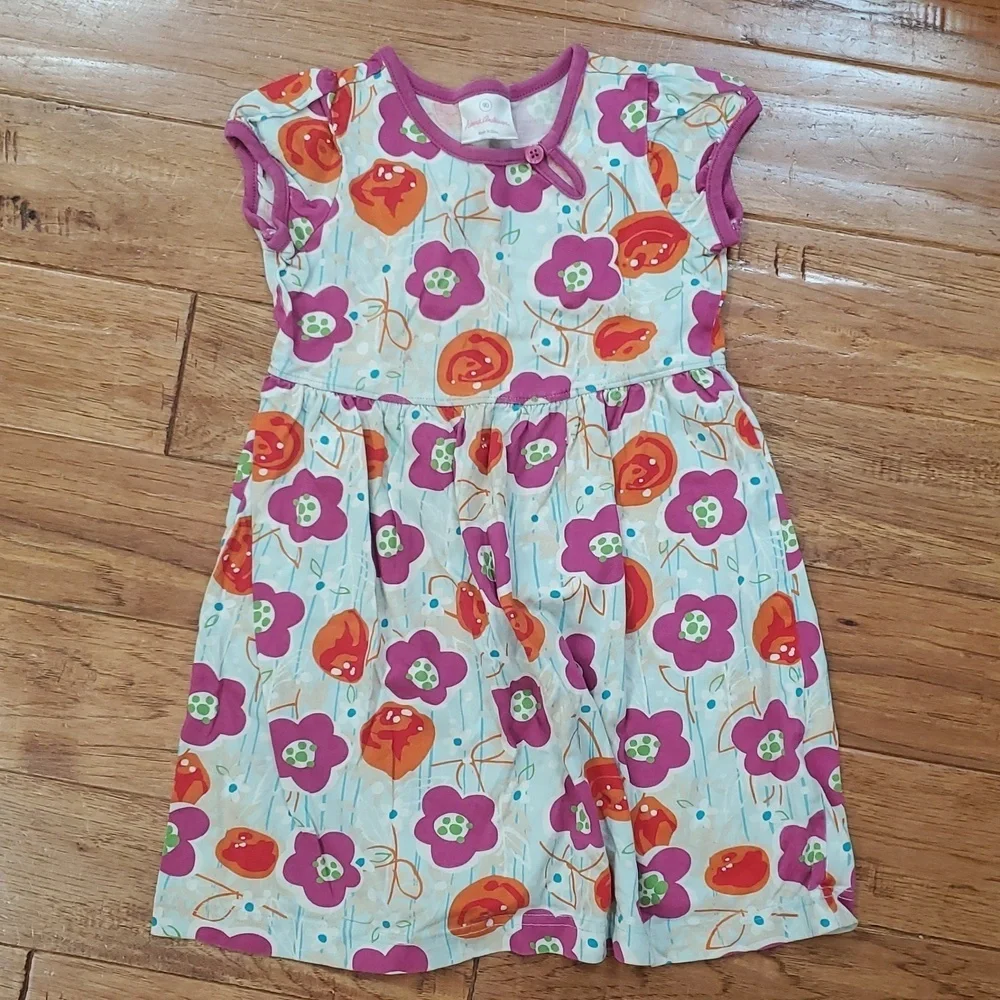 Hanna Andersson TEA Pink and Purple Dress Bundle